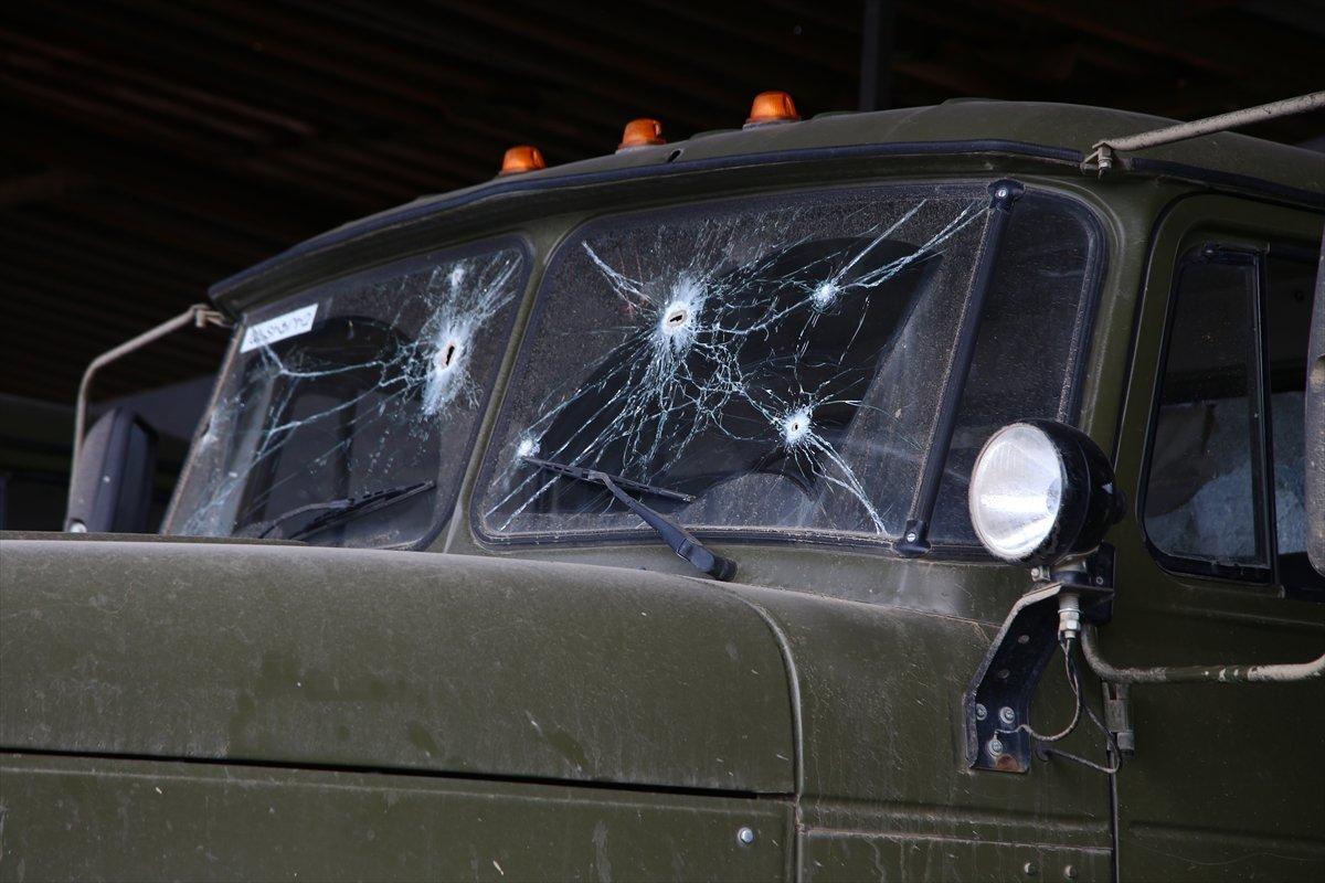 Ermenistan ordusundan ele geçirilen silah, mühimmat ve araçlar