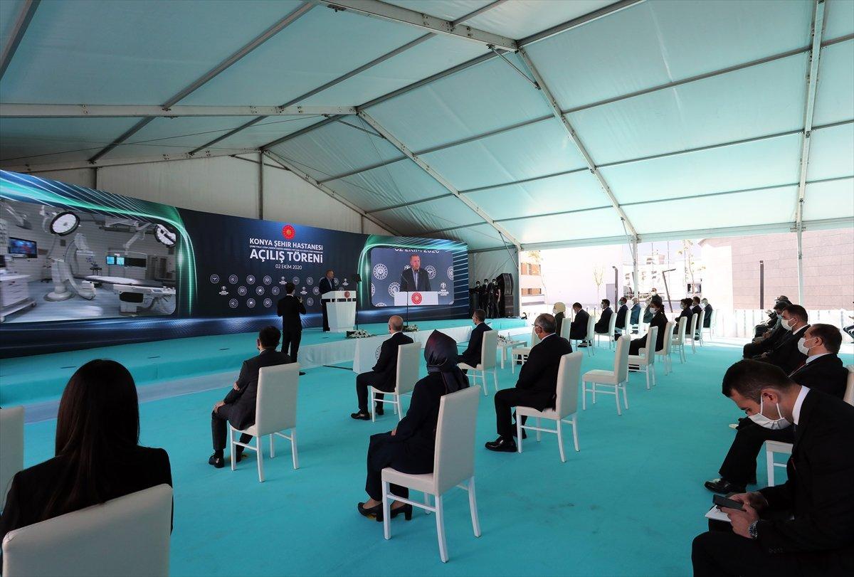 Cumhurbaşkanı Erdoğan, Konya Şehir Hastanesi açılışında konuştu: Azerbaycan'ın yanındayız