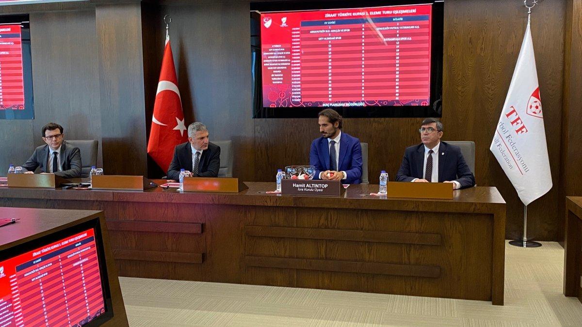 Türkiye Kupası'nda 1. ve 2. tur kuraları çekildi
