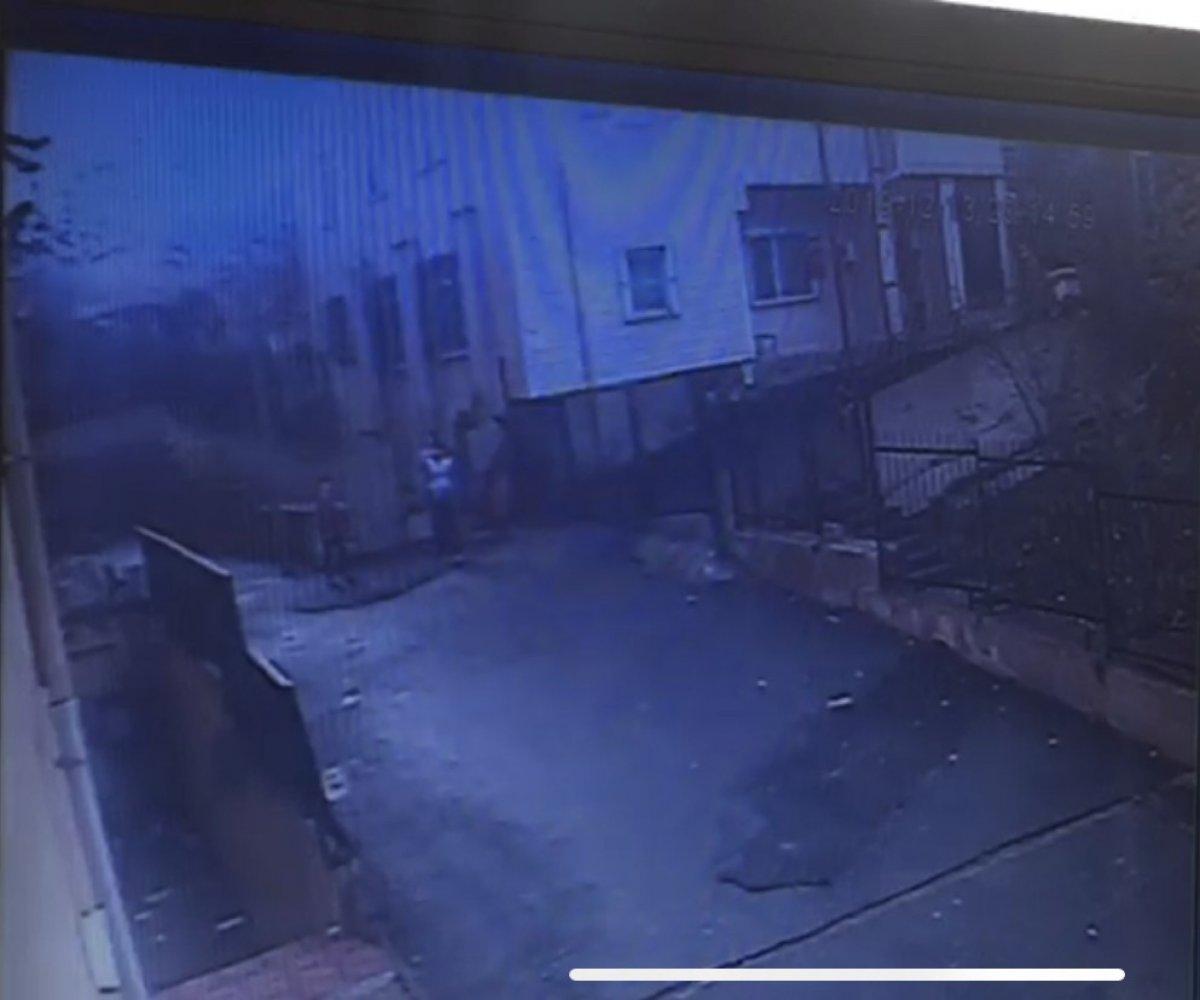 İstanbul'da 12 yaşındaki kızın pencereden atladığı anlara ait görüntüler ortaya çıktı