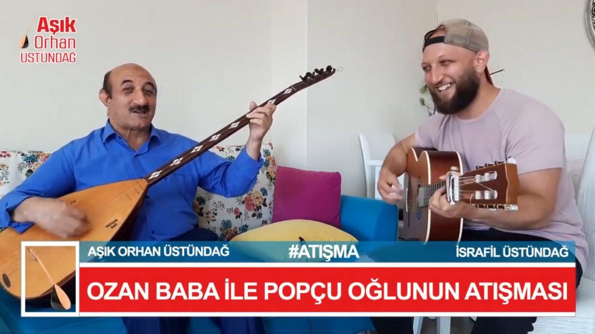 Ozan baba ile popçu oğlunun atışması