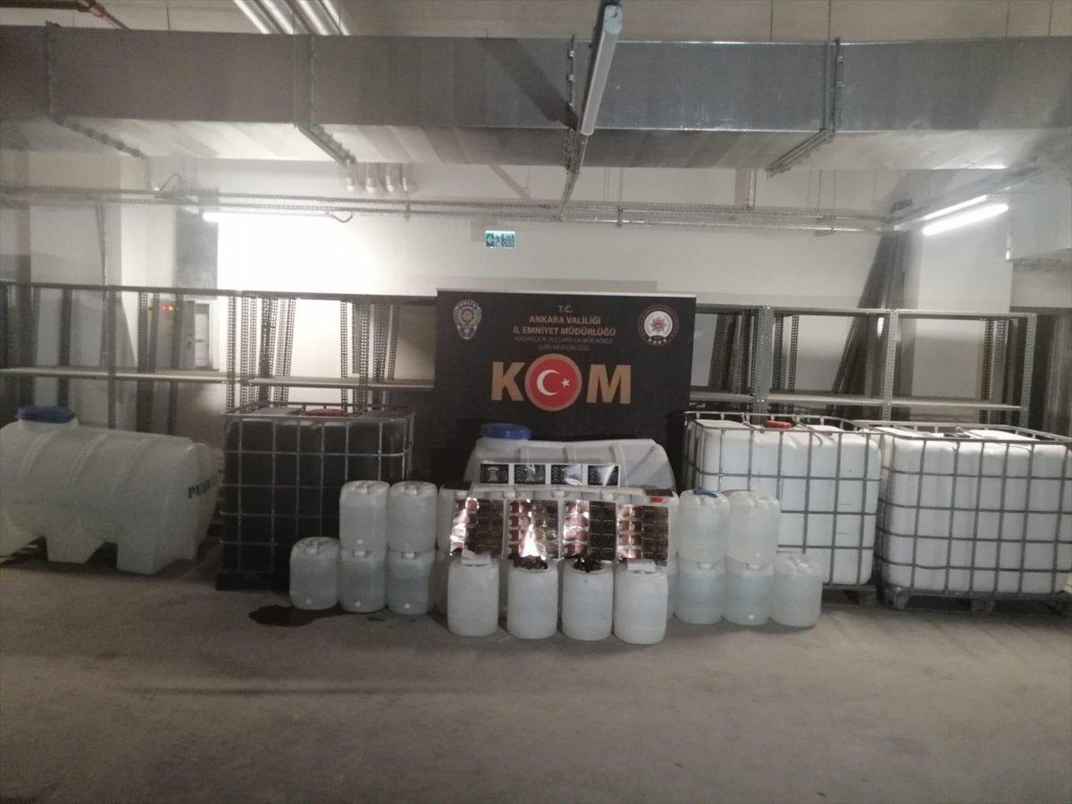 5 ilde sahte içki operasyonu