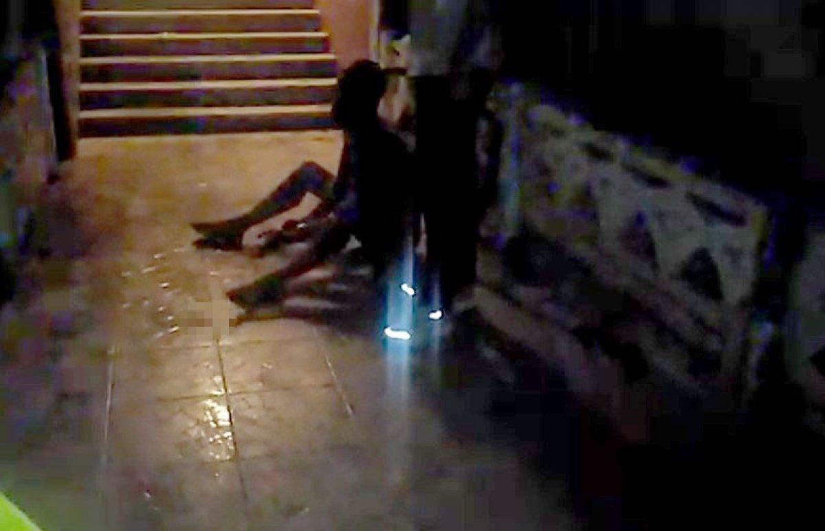 Antalya'da kocasından öldüresiye şiddet gören kadını polis kurtardı