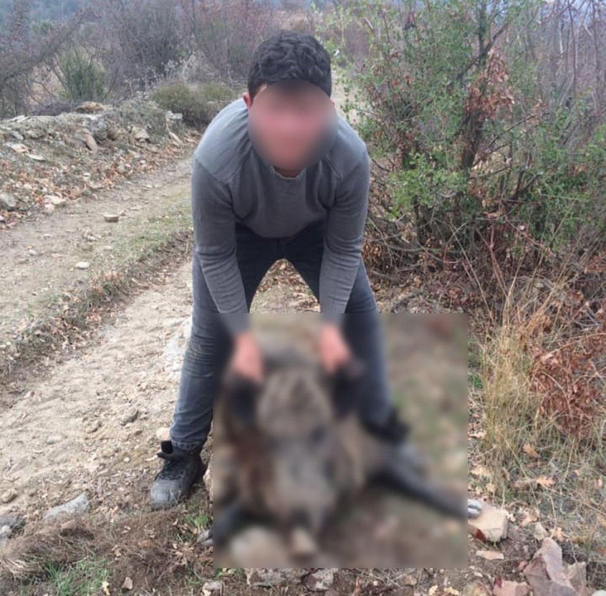 Bursa’da domuz avında arkadaşını öldürdü