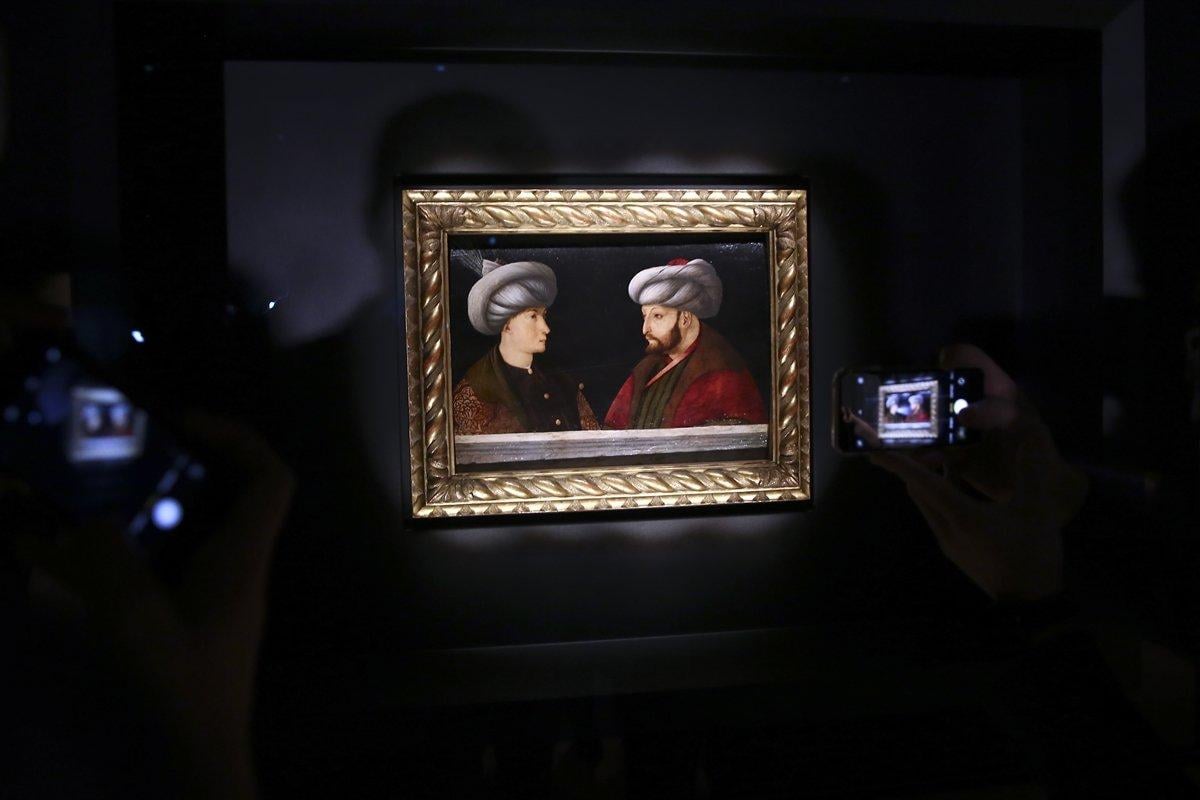 Fatih Sultan Mehmet tablosunun ön gösterimi yapıldı