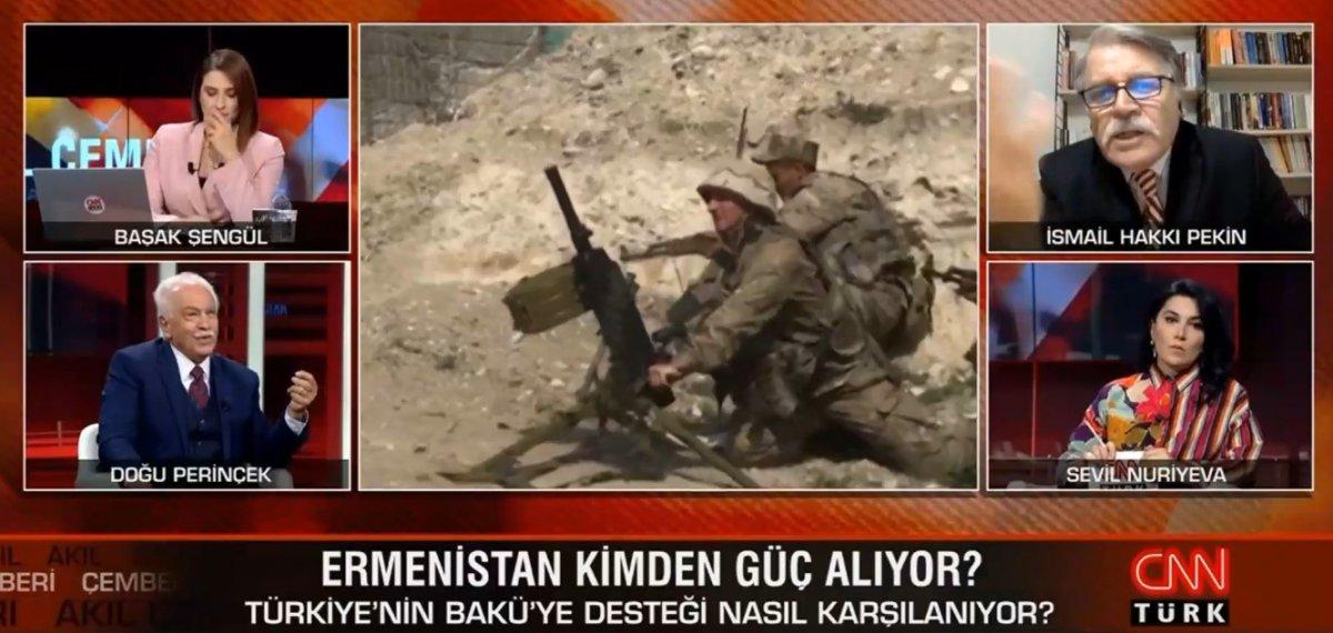 Doğu Perinçek ile emekli korgeneral arasında askerlik tartışması