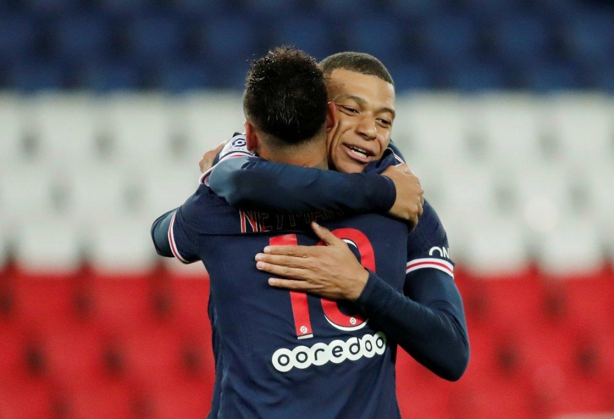 PSG, Angers'i 6-1 yendi