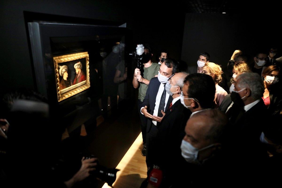 Fatih Sultan Mehmet tablosunun ön gösterimi yapıldı