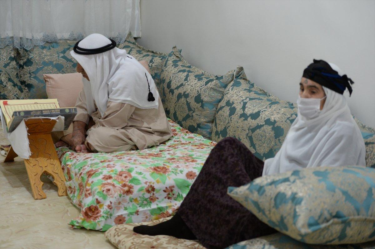 Mardin'de yaşlı çift, koronavirüsü yenmeyi başardı