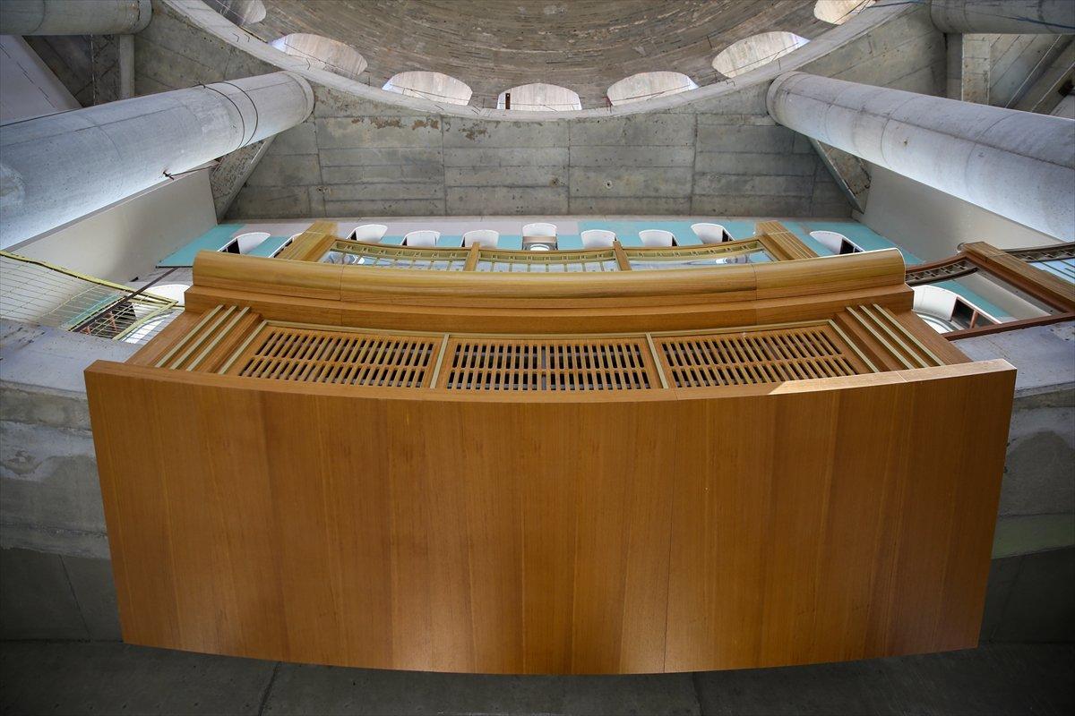 Taksim Camii'nde sona yaklaşılıyor