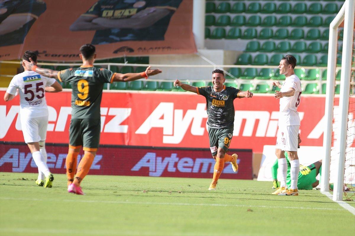 Alanyaspor'dan Hatay'a yarım düzine gol