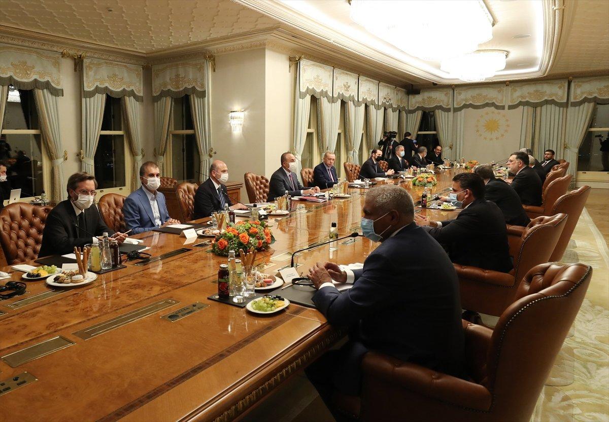 Cumhurbaşkanı Erdoğan, Serrac'ı kabul etti