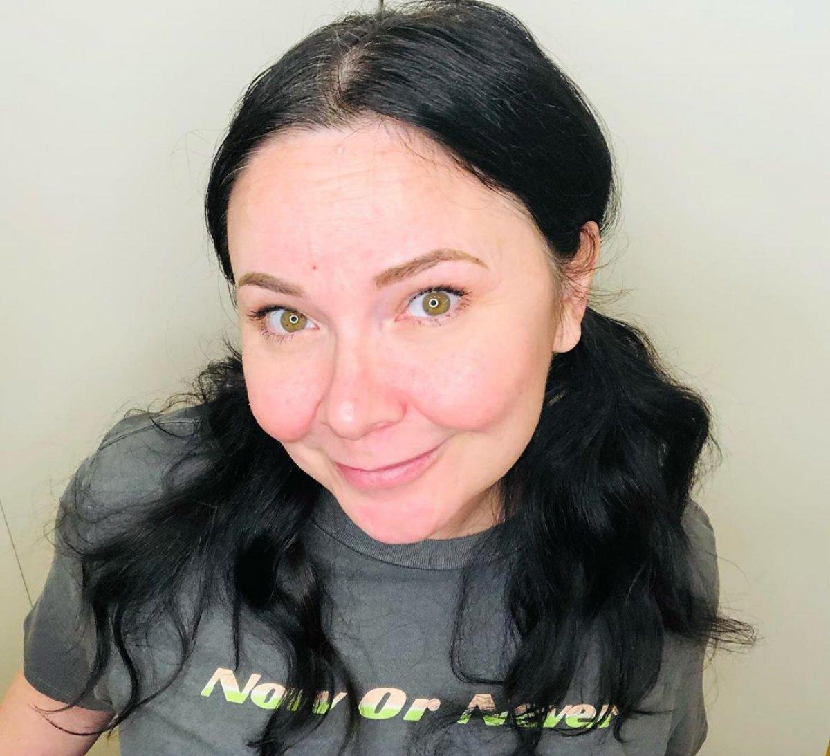 Şebnem Ferah'ın makyajsız hali