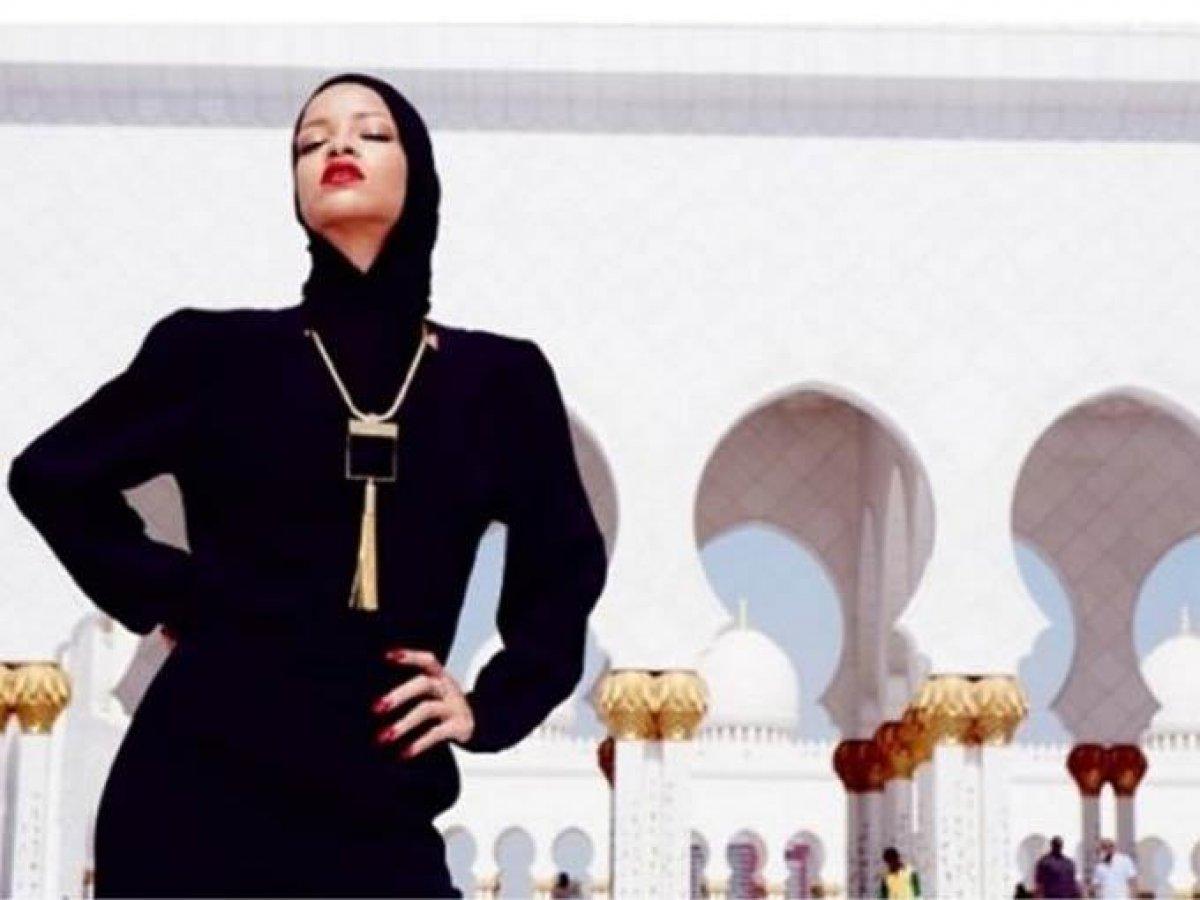Rihanna'nın şovunda 'Hadis-i Şerif' remixi ile dans ettiler