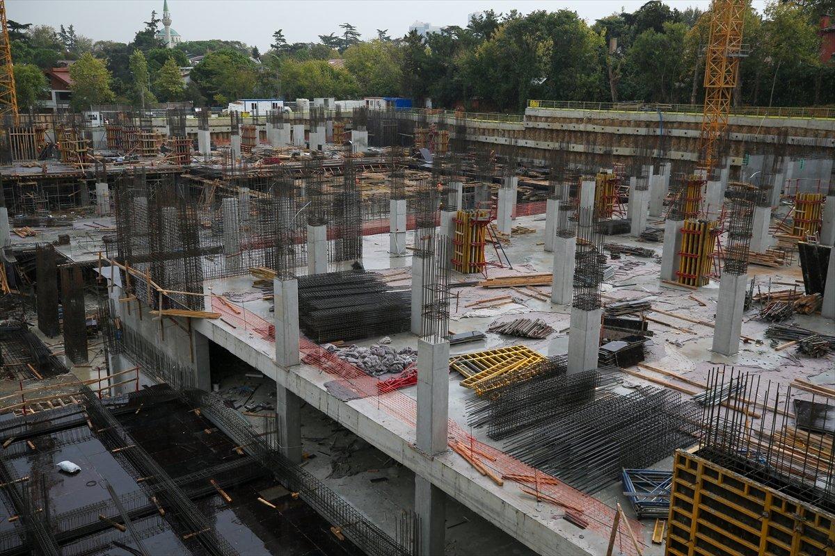 Levent'te inşa edilen Barbaros Hayrettin Paşa Camii, 2,5 yıl sonra ibadete açılacak