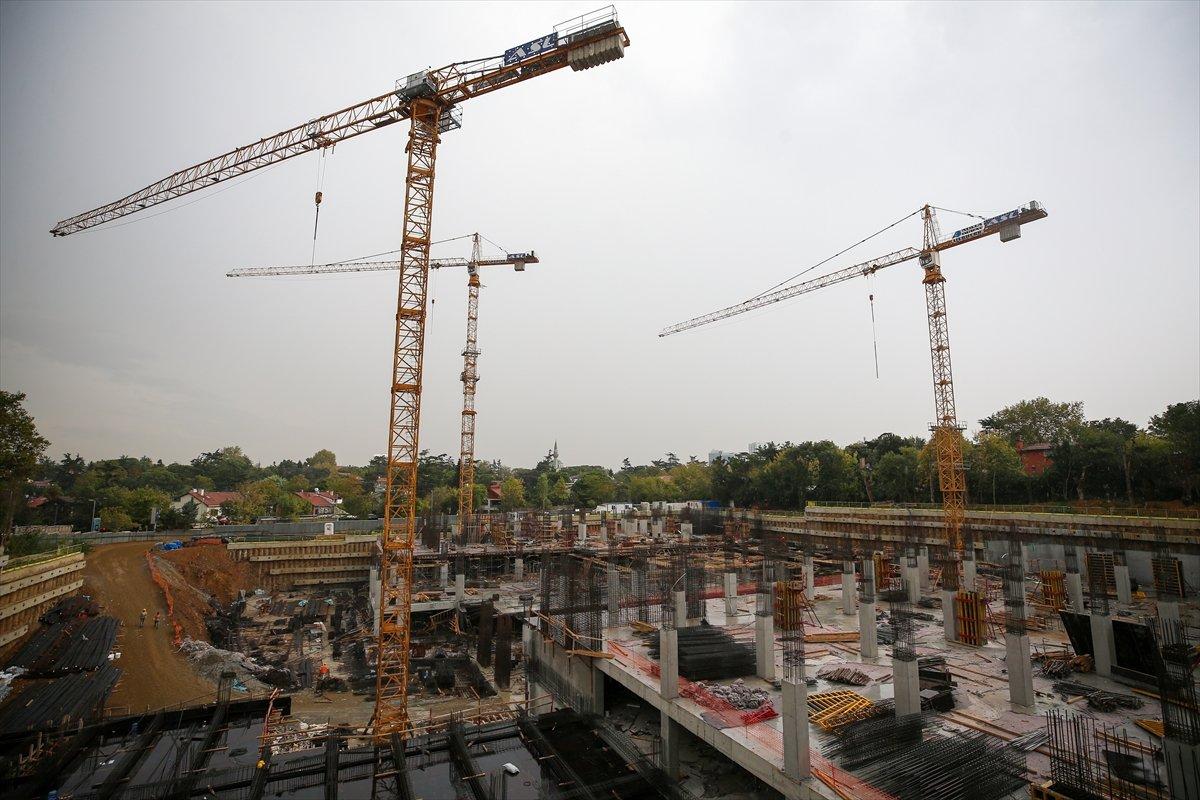 Levent'te inşa edilen Barbaros Hayrettin Paşa Camii, 2,5 yıl sonra ibadete açılacak