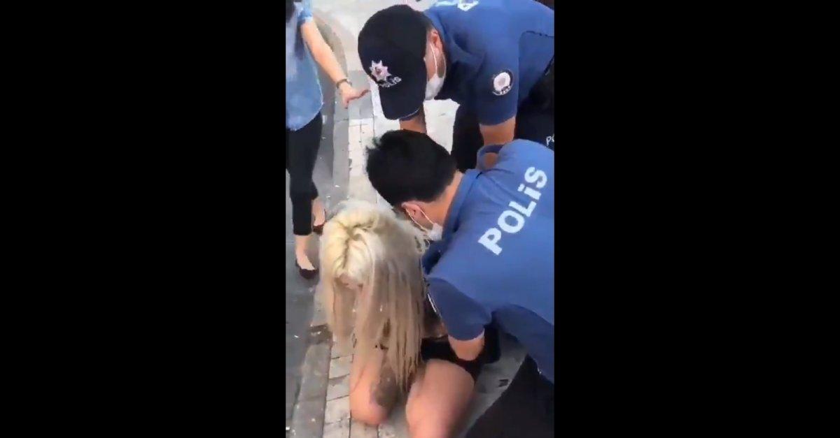 Kadıköy'de maske takmayıp polisle tartışan Rana Batı'ya 9 yıl 4 ay ceza istendi