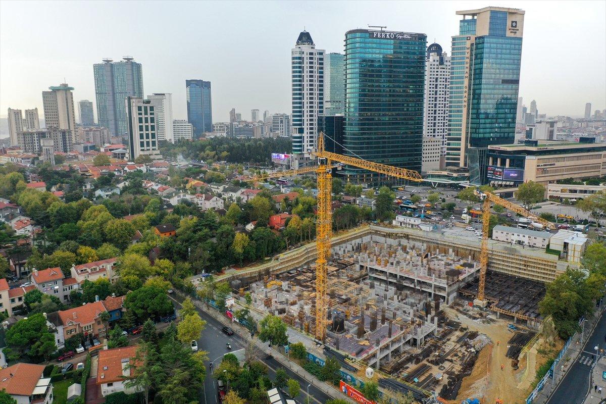 Levent'te inşa edilen Barbaros Hayrettin Paşa Camii, 2,5 yıl sonra ibadete açılacak
