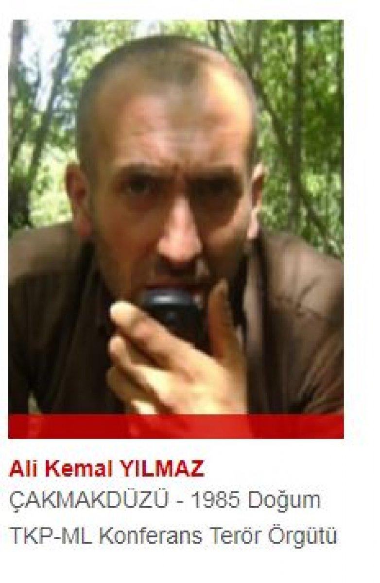 Tunceli'de kırmızı ve turuncu listede bulunan 2 terörist öldürüldü