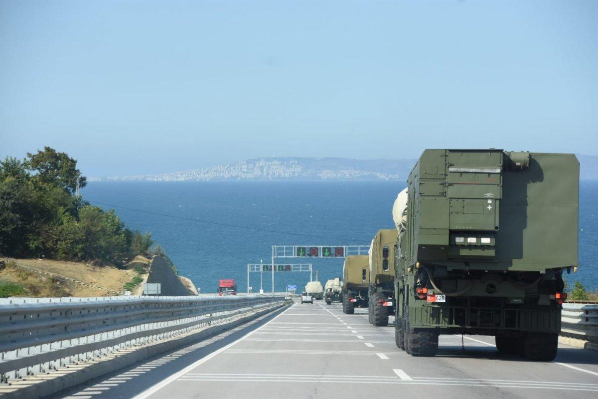 S-400’ler test atışı için Sinop’a gönderildi