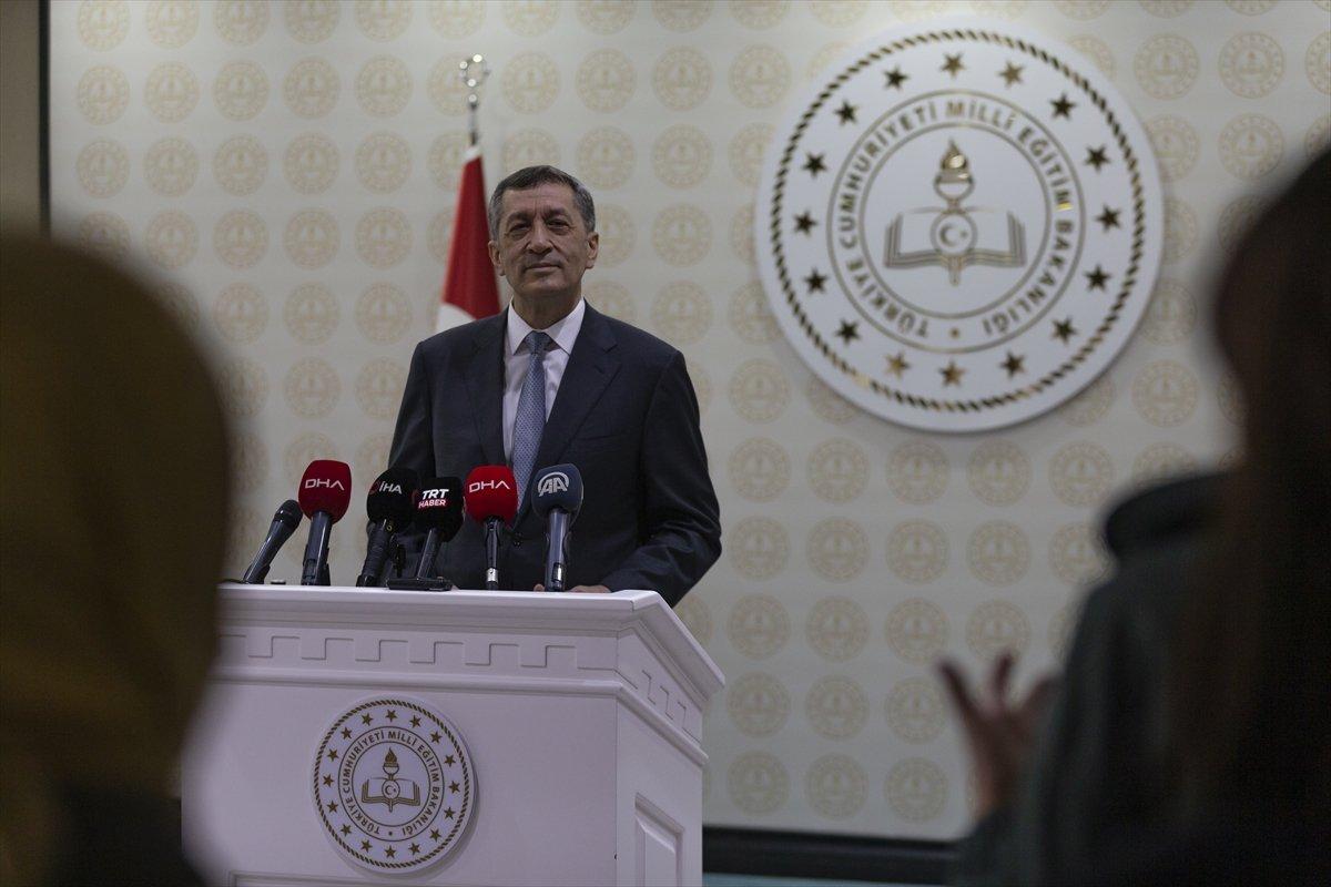Milli Eğitim Bakanı Ziya Selçuk, yüz yüze eğitimin detaylarını açıkladı
