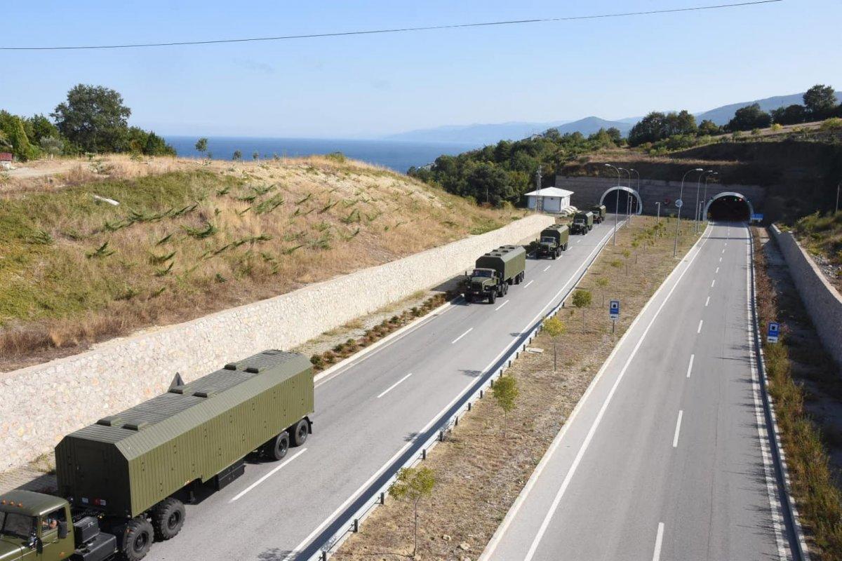 S-400’ler test atışı için Sinop’a gönderildi