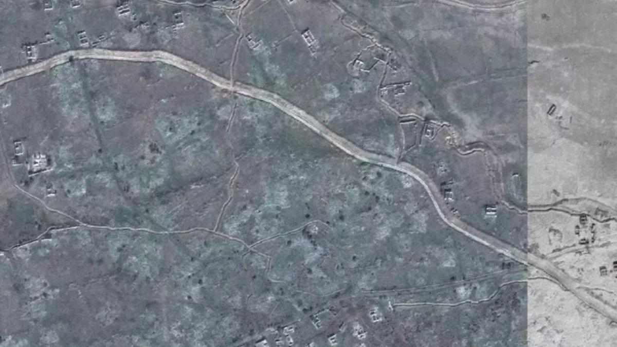 Ermenistan Azerbaycan ordusundan kaçmak için hendek ve tünel kazdı