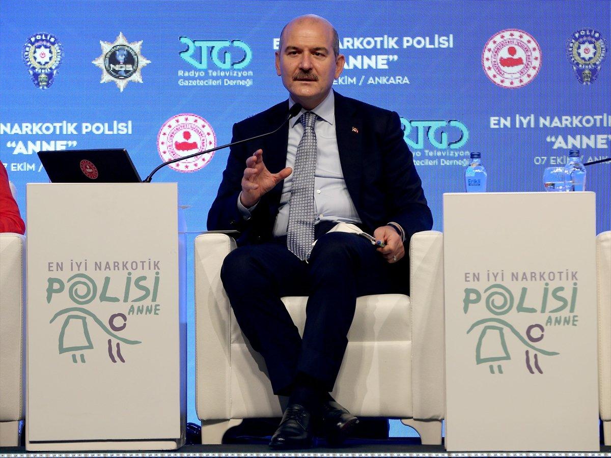 İçişleri Bakanı Süleyman Soylu: Uyuşturucu satıcıları ve mafyaya müsamahakar davranmayın