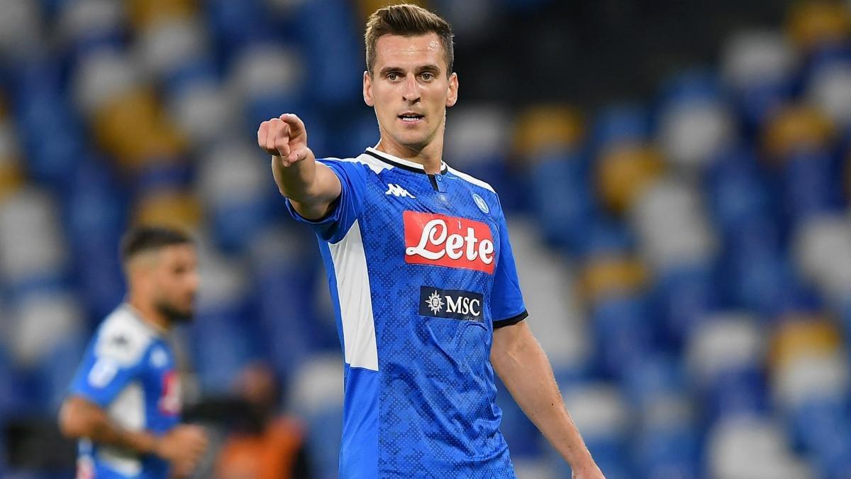 Napoli, Milik'e lisans çıkartmadı