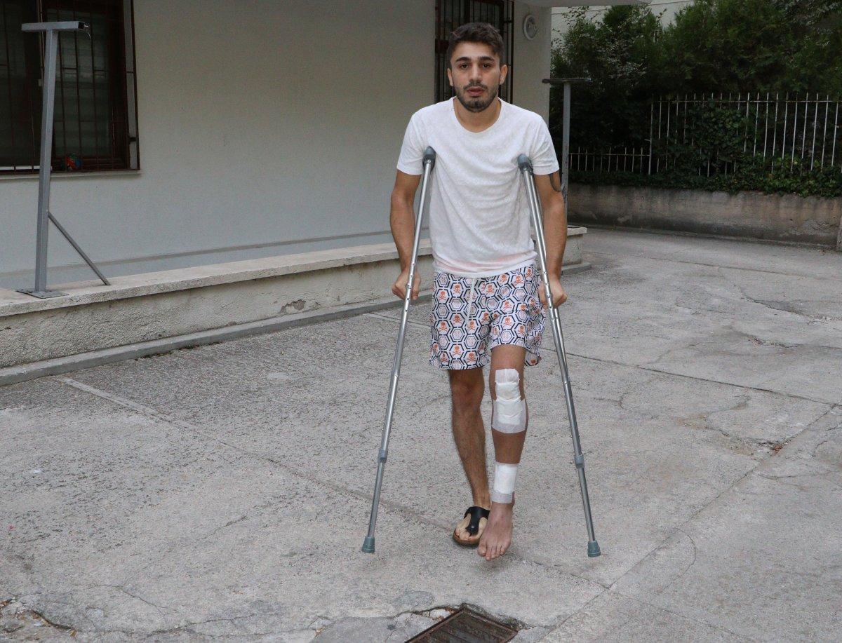 Ankara'da çiftleşmesi için verdiği kedisi gasbedildikten sonra bacağından vuruldu