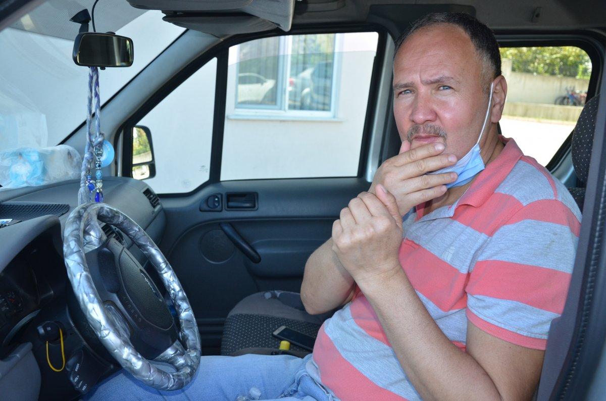 Ordu'da virüse karşı eline yüzüne kolonya döktü, trafik ekiplerinin alkol kontrolüne takıldı