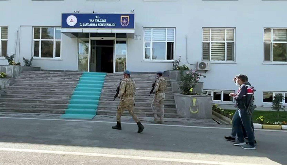 Bombalı eylem için Van'a gelen terörist yakalandı