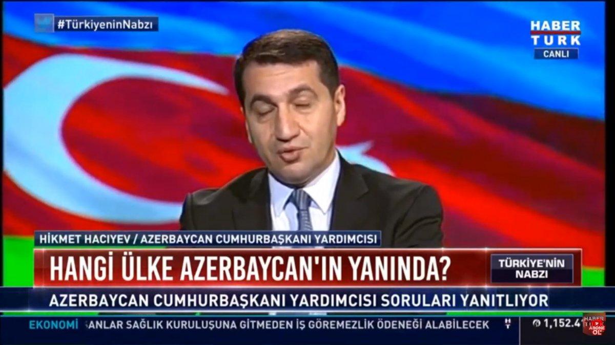 Hikmet Hacıyev: Türkiye'nin masada olması bizim için olmazsa olmaz