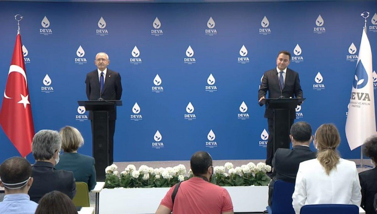 Kemal Kılıçdaroğlu , Ali Babacan ile ittifak sorusuna cevap verdi