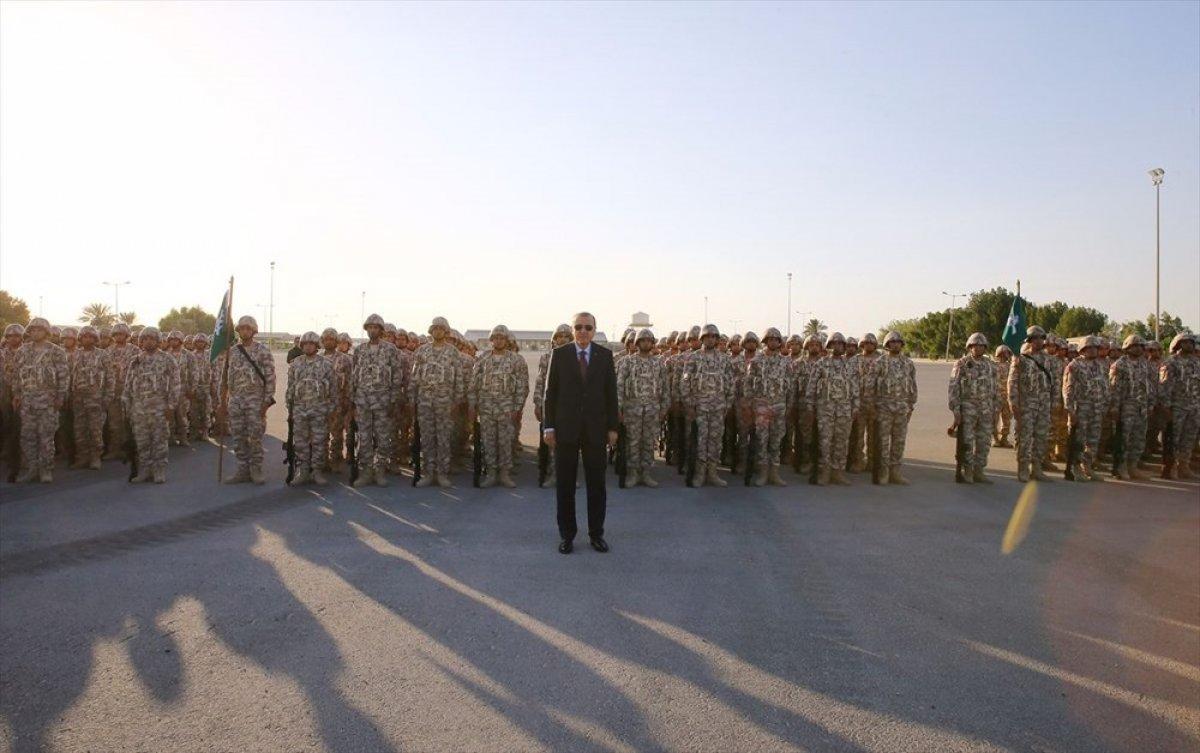 Cumhurbaşkanı Erdoğan: Türk askerinin Körfez'deki mevcudiyetinden rahatsız olmayın