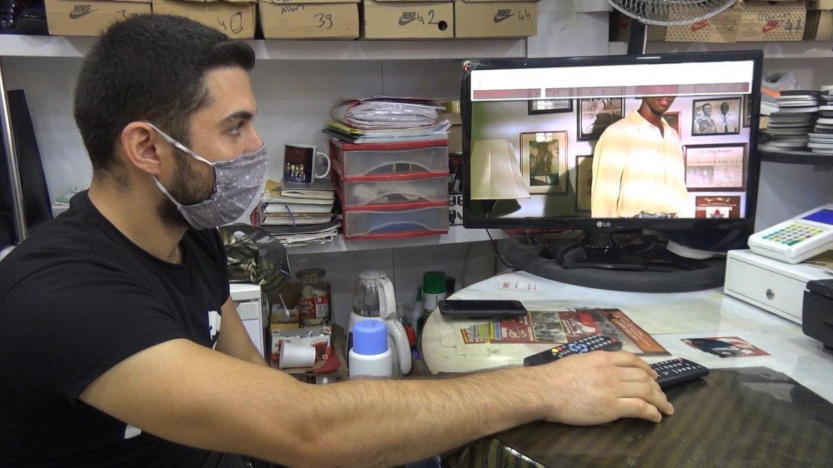 Bartın'da girdikleri dükkanda dizi izleyen hırsızlar