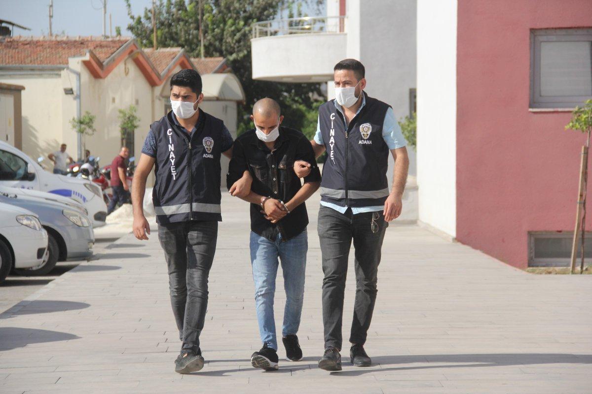 Adana’da kayınbiraderini öldüren zanlı hastane çıkışı tutuklandı