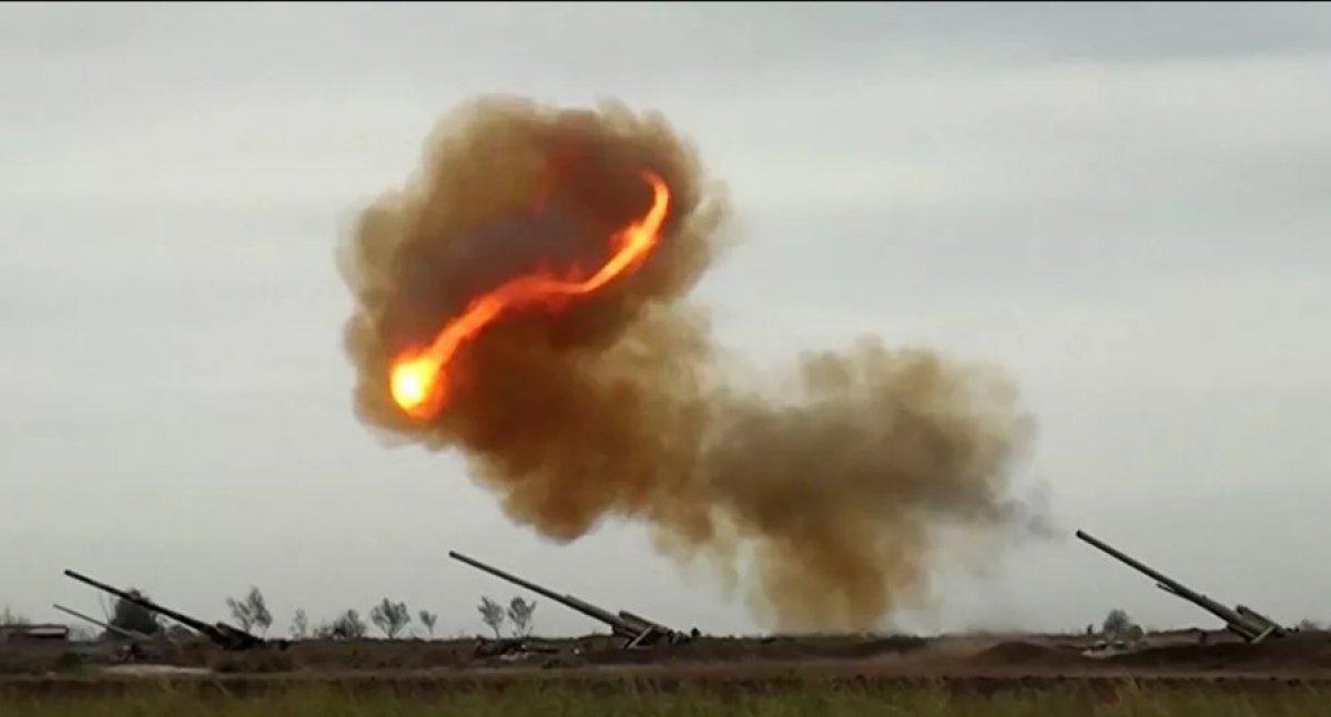 Azerbaycan, 24 saatte çok sayıda askeri teçhizat imha etti