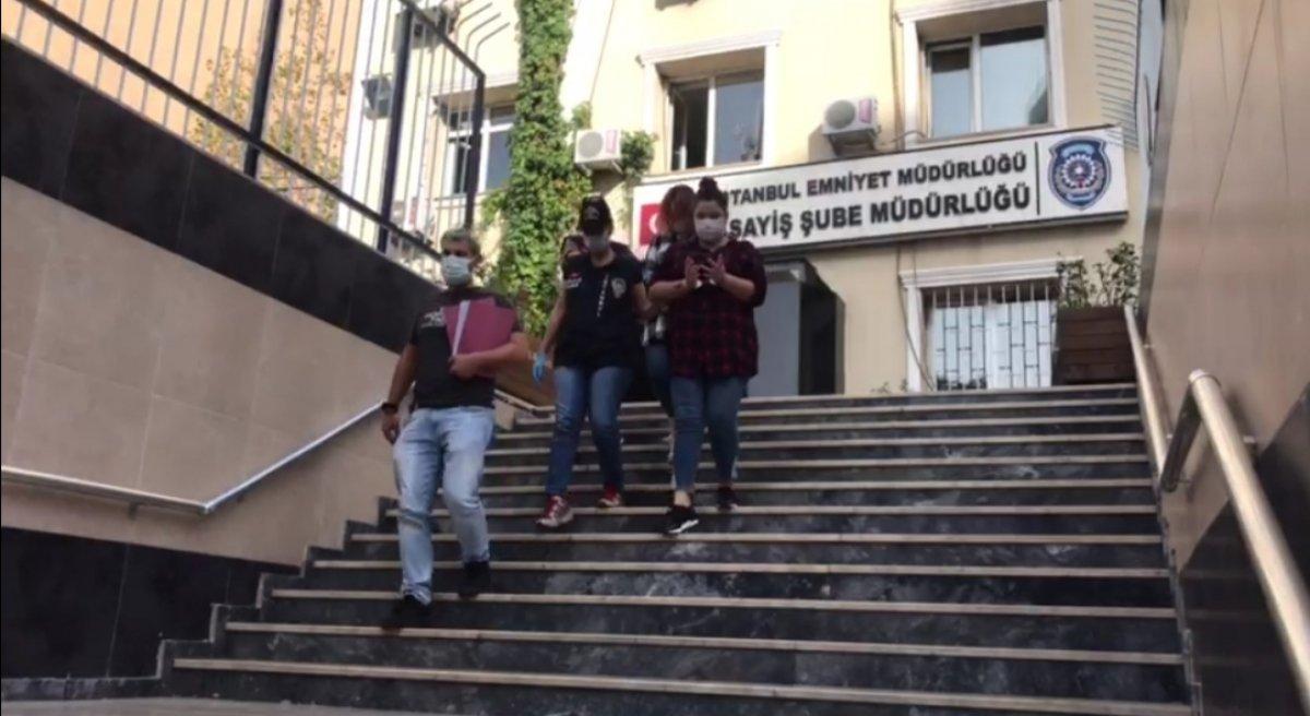İstanbul’da erkekleri gasbeden yabancı uyruklu iki kadın İzmir’de yakalandı