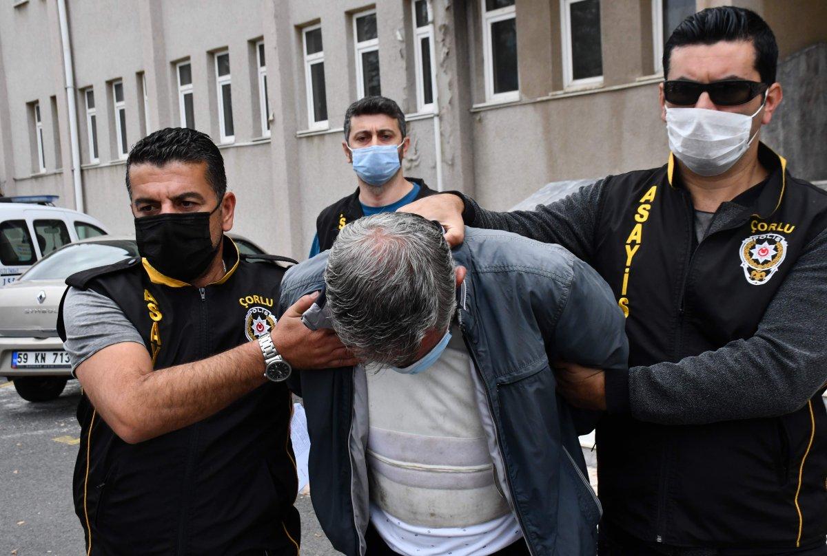 Çorlu’da cami avlusunda öldürülen kişinin katili bulundu