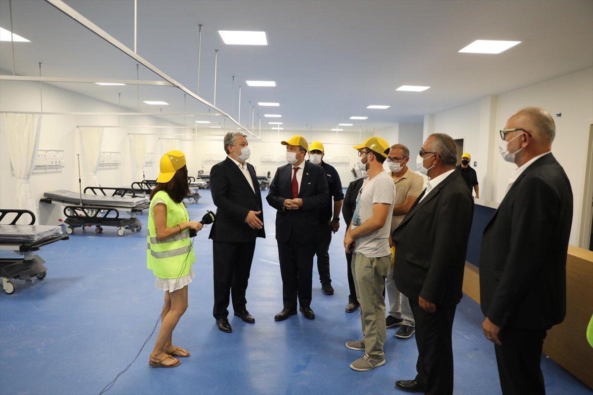 KKTC Başbakanı Ersin Tatar, Acil Durum Hastanesi'ni inceledi