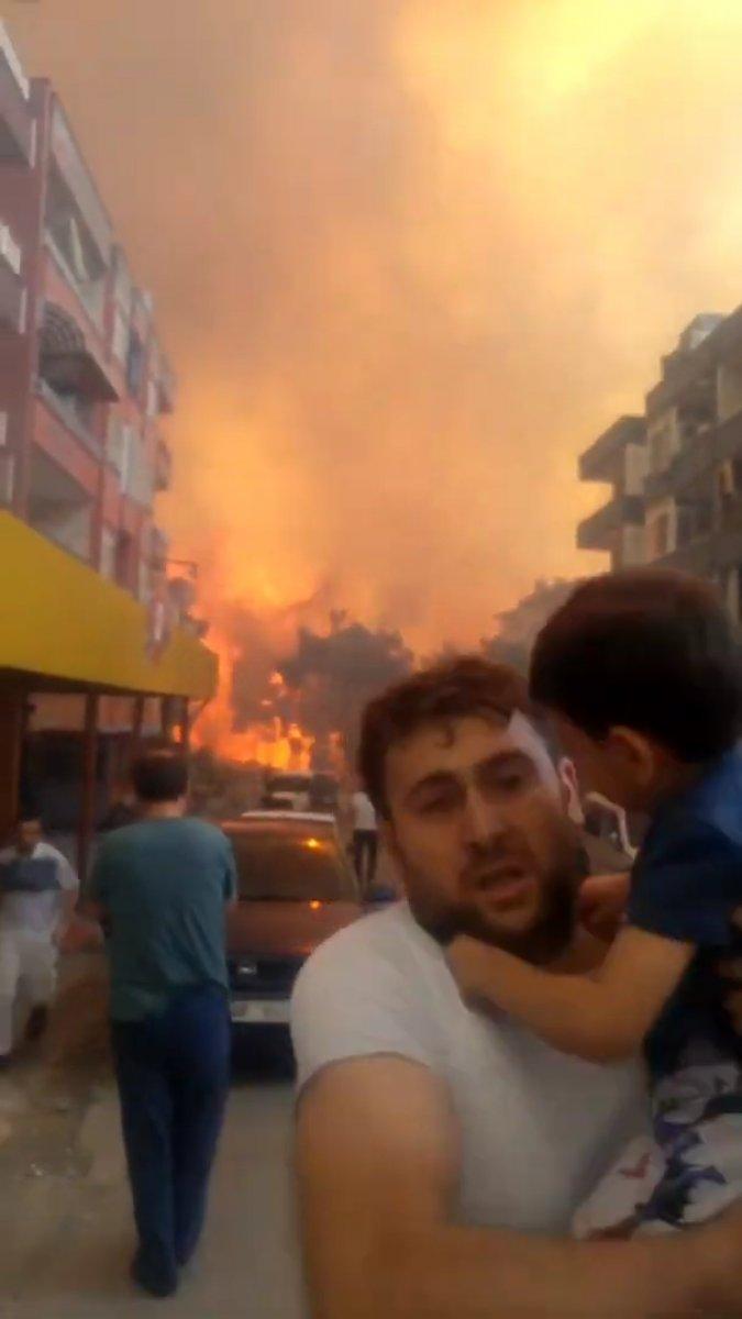 Hatay'da çıkan orman yangınlarını terör örgütü PKK üstlendi