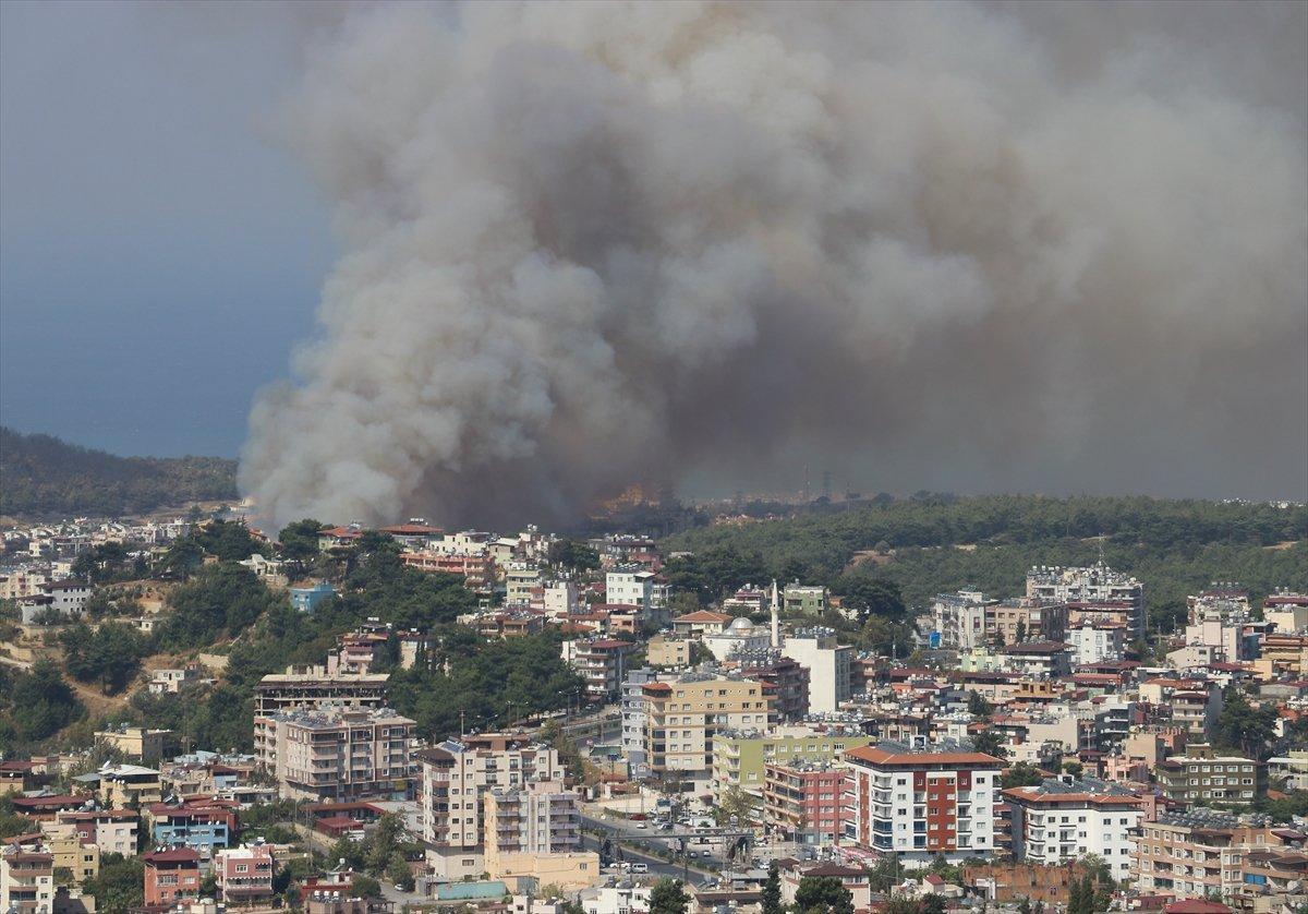 Hatay'da çıkan yangına ilişkin gözaltı kararı