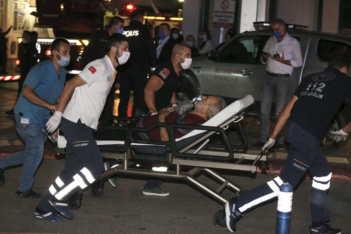 Ankara'da hastanede yangın