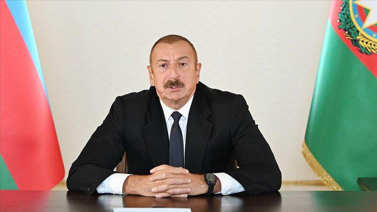 Aliyev: Paşinyan'ın ayakları yere basarsa görüşürüz