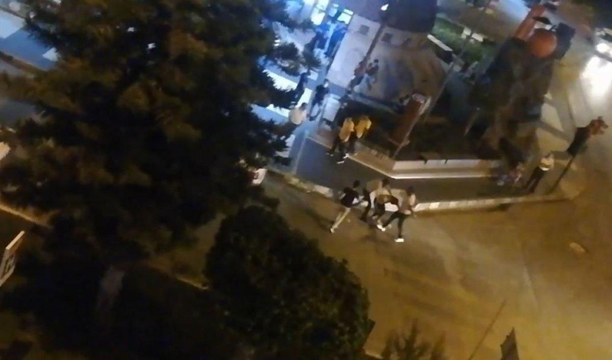 Antalya'da cadde ortasında kavga