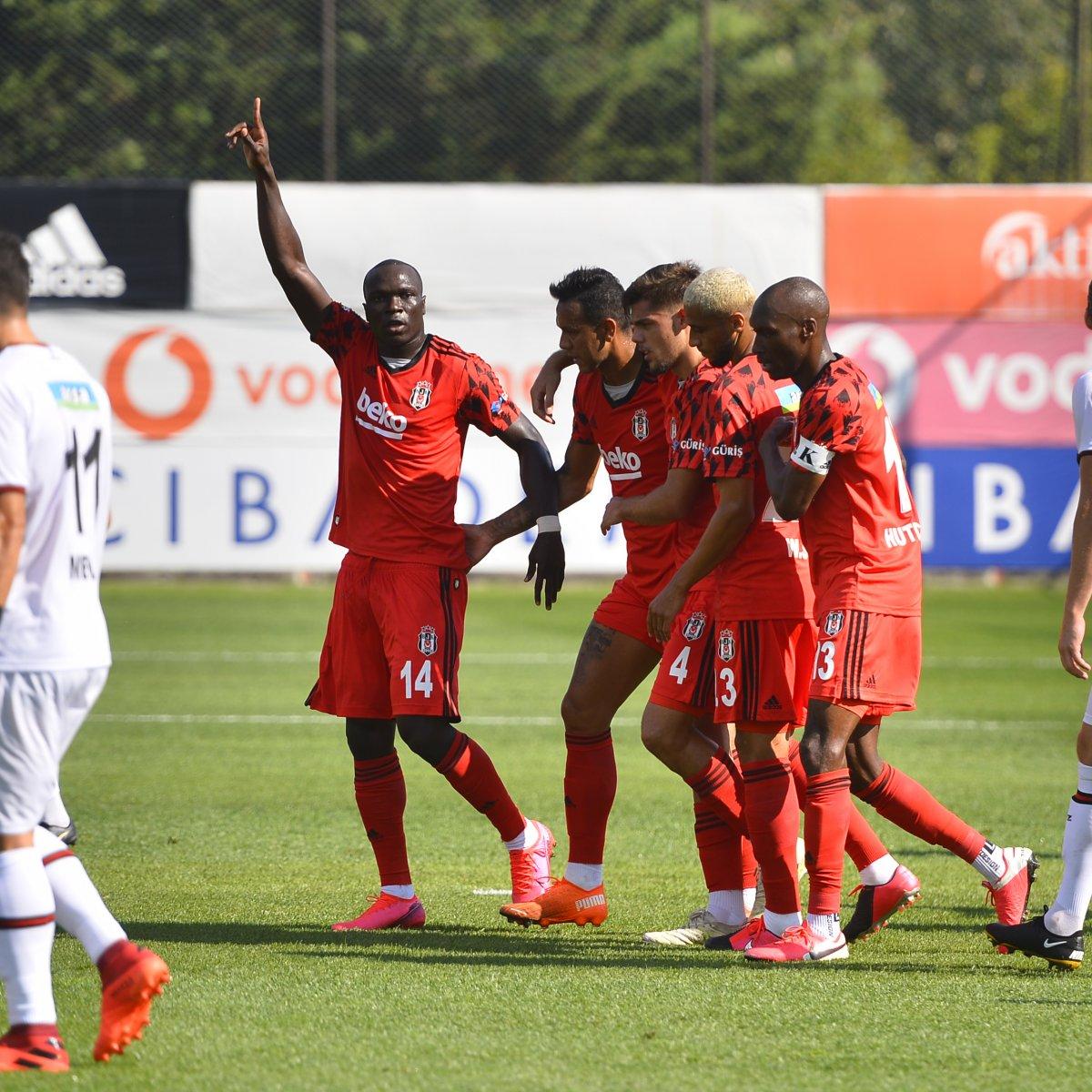 Beşiktaş hazırlık maçında Karagümrük'ü 5 golle yendi