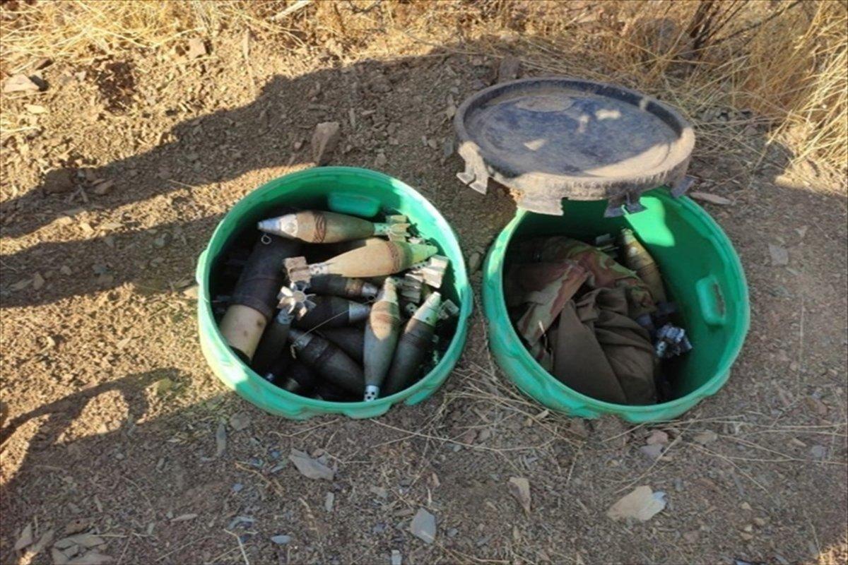 Pençe-Kaplan Operasyonu'nda çok sayıda silah ve mühimmat ele geçirildi