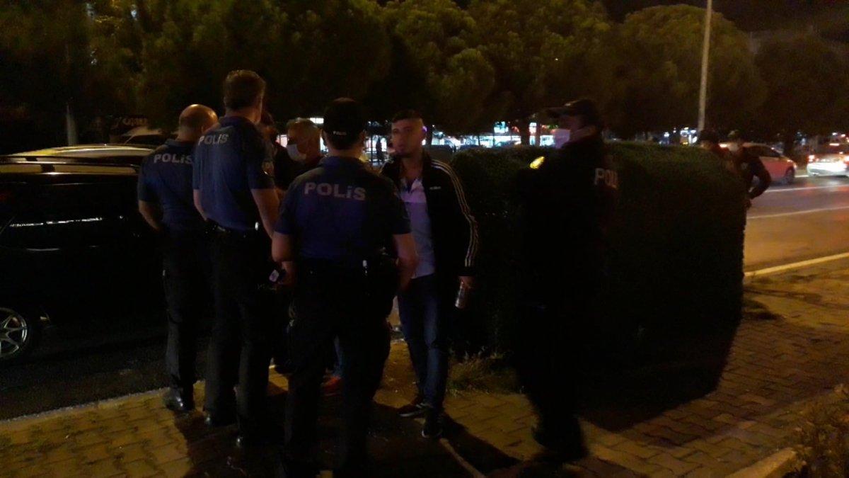 Samsun'da alkollü şahıslar polise zor anlar yaşattı