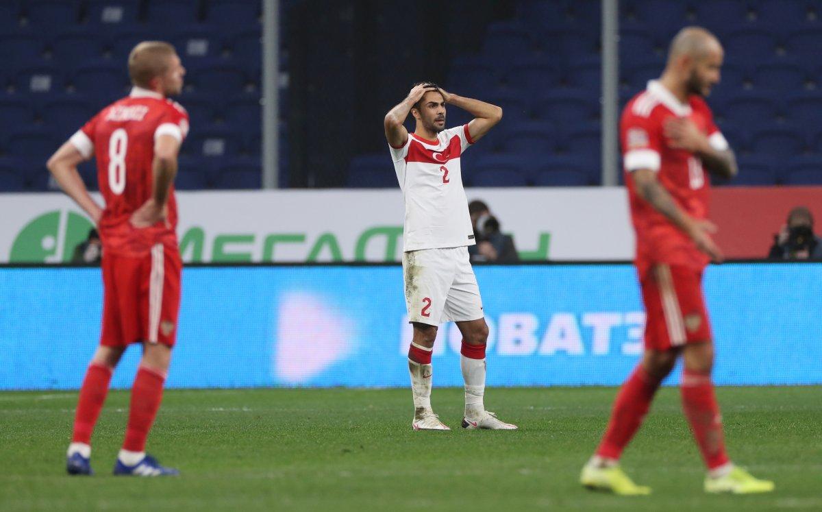 A Milli Takımımız Rusya ile berabere kaldı